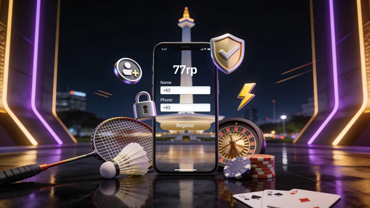 Cara Login 77rp dan Akses Situs Resmi: panduan 77rp untuk pemain di Indonesia
